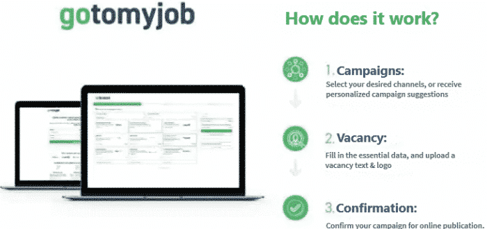 Vacatures verspreiden? E-recruitment platform Gotomyjob.com