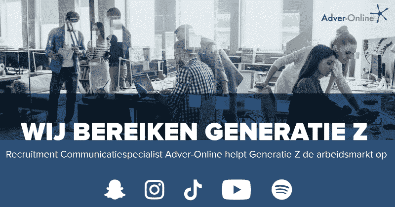 AdverOnline helpt generatie Z de arbeidsmarkt op